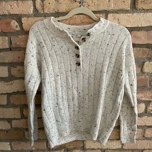 Madewell donegal Henley sweater